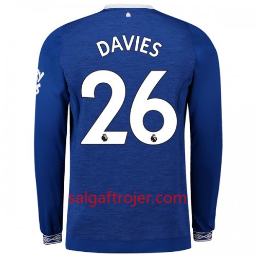 Everton Fodboldtrøjer Davies 26 Hjemmebanesæt 2018/19 Langærmet Everton Fodboldtrøjer Davies 26 Hjemmebanesæt 2018/19 Langærmet